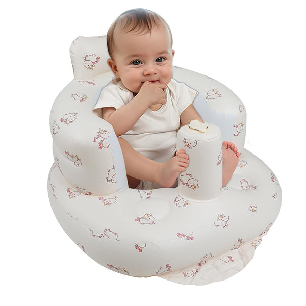 EKEPE Inflatable Baby Seat with Built in Pump for Babies 3 Months