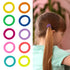 200 Pack Toddler Hair Ties, Baby Ponytail Holders, Seamless Cotton Hair Bands, Elastic Hair Ties for Kids Toddler Girl