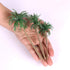 Ymeibe 15-Pack 4-6.3 Miniature Palm Trees | Tropical Coconut Model Trees with Flexible Stems | Diorama Decor, Train