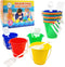 The Dreidel Company Beach Day Playsets (Pack of 12) 5.25" Sand Bucket