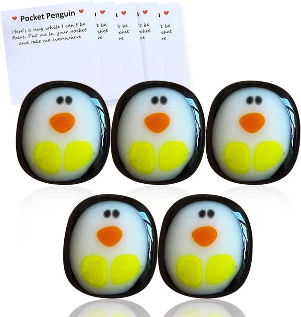A Little Pocket Penguin Hug, Mini Cute Animal Decoration, Stress Relief Toy for Kids