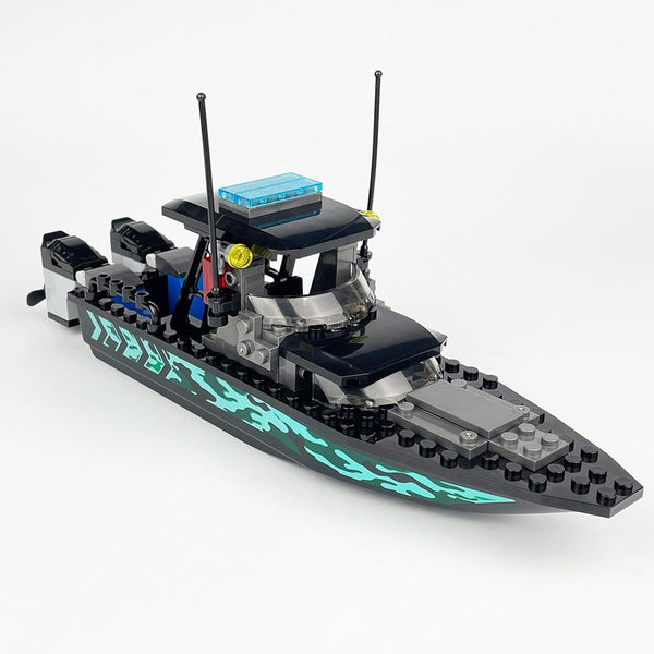 JQARCH Speed Boat & Ships Building Blocks Sets, Coast Guard Ship, City yaht,