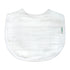 0-12mo 100 Green Sprouts Absorbent Organic Cotton Muslin Bibs, Hypoallergenic, STANDARD by OEKO-TEX Certified, Tested