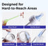 Set, 9-in-1 Bottle Brush Bottle Cleaner Kit, Includes Bent Neck Bottle Brush, Nipple Cleaning Brush, Straw Brush, Soap