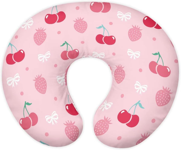 Tnasranmo Cherry Nursing Pillow Cover, Chic Nursing Pillow Case for Mon Breast Friend