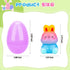 Gralima 24 Pack Easter Eggs Fillers with Animal Squishy Toys Inside Easter Egg Basket Stuffers Easter Egg Hunt Easter
