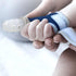 2 Pieces Silicone Toddler Baby Finger Guard with Breathable Wrist Band Thumb Kit to Prevent Children from Sucking