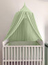 Bunnikins & Clover Bed Canopy for Girls Boys Bedroom Decor, Round Dome Mosquito Net for Baby Crib, Nook Castle Game