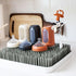 Countertop 13.5 11 2.5 Boon Lawn Baby Bottle Drying Rack with Antimicrobial Tray - Baby Bottle Dryer and Organizer