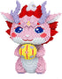 HONLANCH Animal Pink Dragon Micro Building Blocks Set - 13500PCS Gift for Adults and Kids