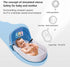 Dan&Dre 018 Baby Travel Cot with Mesh Cover and Canopy Foldable Crib with Toy Bar, Converts to Carry Bag, for Ages