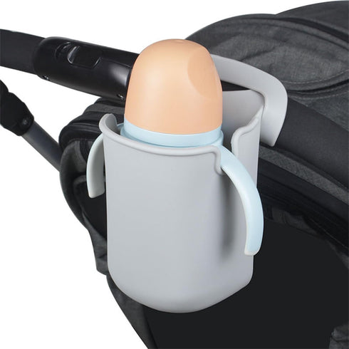 Cup Holder Storage, Stroller Cup & Phone Holder Water Bottle Holder Organizers for Scooter, 18.00 * 13.00 * 5.00CM, Black