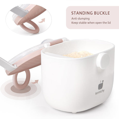 500ml Termichy Baby Formula Dispenser, Portable Formula Dispenser Container with Scoop and Carry Handle for Travel