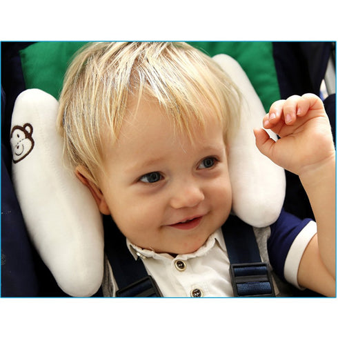 Adjustable Infants and Baby Neck Head Support,U-Shape Children Travel Pillow Cushion for Car Seat,Offers Protection