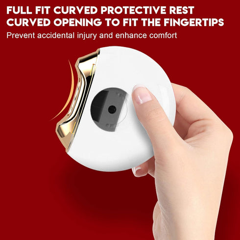 Trimmer, LIZEALUCKY Electric Nail Clippers Intelligent USB Charging Automatic Nail Drill Adults Nail Automatic Nail
