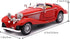 1:28 Scale Pullback Diecast Metal Antique Classic Model Cars Collectible Toy Gifts (Red,Length 6.5in/16.8cm) by PUXU