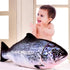 24 Inch Simulation Fish Plush Toy - Soft Fish Cushion Pillow, Stuffed Animal Toy for Cats or Kids