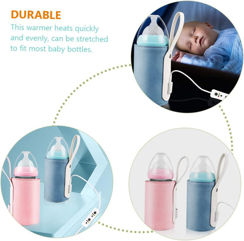 LIFKOME Portable Milk Warmer for Infants - Insulation Cover for Breastmilk