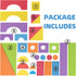 Set, 30) Large Building Foam Blocks for Toddlers, EVA Stacking Foam Building Blocks Toy Non-Toxic, Washable, Early