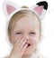 Creatoy Cat Ears Headbands for Kids Toddler Halloween Headband Glitter Hairband Accessories Birthday