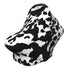 Schgap Cow Car Seat Covers Canopy for Baby Nursing Cover Breastfeeding Baby Carrier