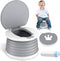 Portable Potty for Toddler Travel Foldable Potty Seat for Toddler Training Toilet