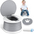 Portable Potty for Toddler Travel Foldable Potty Seat for Toddler Training Toilet