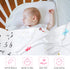 60" 40" 12 Nuanchu Baby Monthly Milestone Blanket Baby Girl Boy x Soft Fleece First Months Growth Chart Newborn