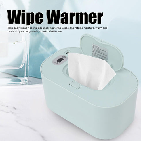 Glomora 5V Baby Wipe Warmer, USB Constant Temperature Portable Wipe Heater Temperature Adjustment Warm Keeper Dispenser