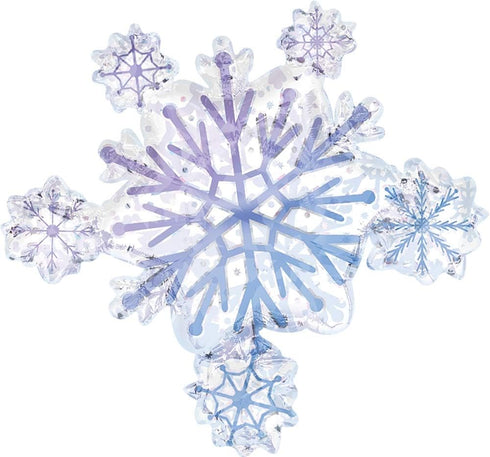 Glistening Snowflakes Balloon Bouquet