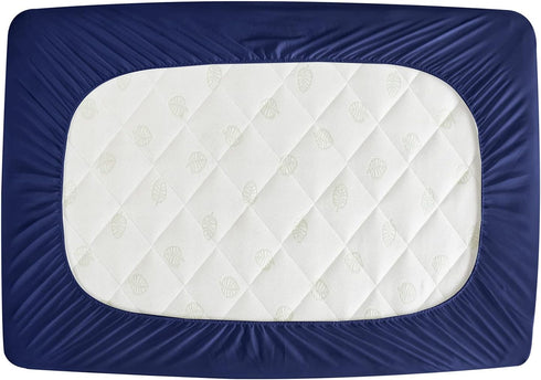 Pack 2 Pack Pack and Play Sheets Fitted, Playard Sheet Fits for Graco n Play Mattress, Mini Crib Sheets for Baby Boys