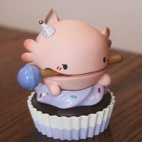 BEEMAI Lucky Wooden Fish Series - 1PC Blind Box Random Design Collectible Cute Figures Birthday Gifts
