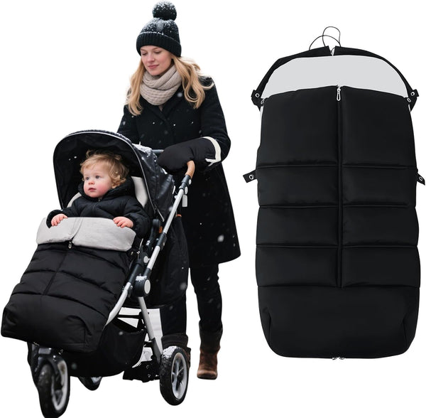 KAKIBLIN Stroller Footmuff, Baby Footmuff for Stroller, Universal Bunting Bag for Babies