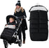 KAKIBLIN Stroller Footmuff, Baby Footmuff for Stroller, Universal Bunting Bag for Babies