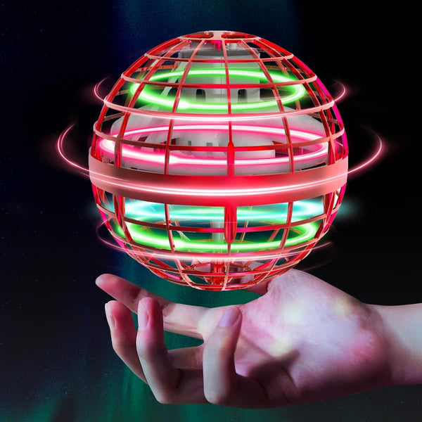 Tikduck Flying Orb Ball 2024, Hand Controlled Mini Drone for Kids, Outdoor Fly Toy Birthday Gift for Boys Girls 6+