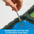Game Zone Mini Golf - Interactive Tabletop Game with 9 Holes and Moving Obstacles for 1-4 Players Ages 6+