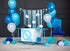 Treasures Gifted 100 Pack Metallic Royal Blue Balloons - 12 Inch Pearlized Dark Blue Latex Balloons