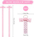 TZHEK 6 PCS Headband Bow Holder for Girls Hair Bows Clips Storage Bow Organizer hanger for Girls Hair Bows accessories