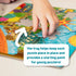 Chuckle & Roar - 4 Pack Tray Puzzles - USA Animal Map, Polar Animals, Adventure Awaits, Fair - Larger pieces designed for preschool hands - 36 & 48 PC Tray Puzzles