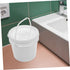 Refillable Wipes Dispenser Bucket with Lid Portable Plastic Wet Tissue Holder for Baby Car and Home Use Sturdy Handle
