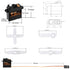 DSPOWER 2PCS 4.3G 1/24 1/28 SCX24 Mini Servo, RC Micro Digital Servo Motor Coreless Steering Servos for Fixed-Wing