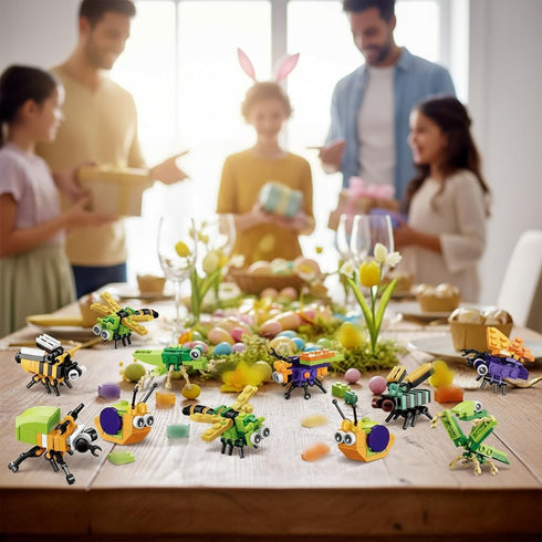12 Pack Sets 6-12yrs BRICHBROW Party Favors for Kids - Animals Building Blocks for Goodie Bags Stocking Stuffers