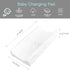 YENING 27" 16", Mini Baby Diaper Changing Pad for Dresser Top with Cover x Waterproof Lining Small Foam Contoured