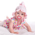 BOUKIPOW Pacifier Clip for Girls and Boys, Handmade Braided Baby Pacifier Holder Leash (6 Pack)