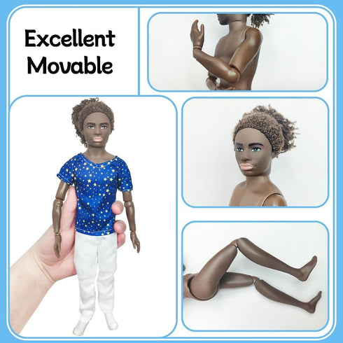 Set, 12 Inch Fashion Dolls Stylish Twin Doll Toy, Trendy Outfits for Fashionable Play, Perfect Good Gift
