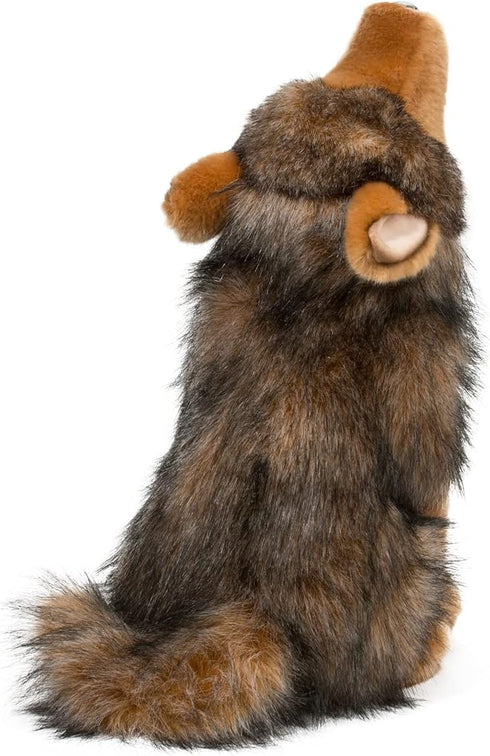 11-Inch Douglas Rambler Coyote Plush Stuffed Animal Soft & Realistic Wild Coyote Toy for Kids, Toddlers & Nature Lovers