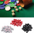 100Pcs 8mm Acrylic Dice - White Black Gaming Dice, Standard Six Sided Decider Board Game Dice Set