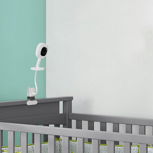 iTODOS Baby Monitor Mount Compatible with Nanit Pro Smart Baby Monitor, 8in Flexible Arm Monitor Mount