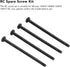 Car Screw Kit, 4 PCS 144010 2159 Replacement Screw Parts for WLtoys 144010 144002 124016 124017