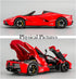 Toy Cars Model Ferrari Roadster, 1/24 LaFerrari Die-cast Vehicle with Sound and Light